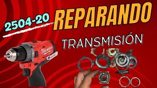 Reparación de Transmisión Milwaukee 250420 a servicio [upl. by Adelind374]