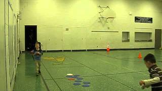 PE WarmUp Game for Easter  Bouncing Bunnies [upl. by Etnovahs793]