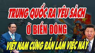 Trung Quốc ra yêu sách cai trị ở Biển Đông – Việt Nam bắt bài và ứng phó thế nào [upl. by Tamsky]