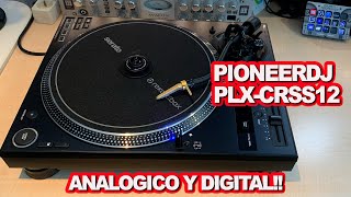 PIONEERDJ PLXCRSS12 UN 2X1 ANALÓGICO amp DIGITAL PRUEBAS Y REVIEWS EN ESPAÑOL [upl. by Enenaj]