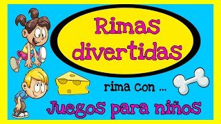 Rimas divertidas 📝 Aprendeencasa Queesunarima Rimasparaniños [upl. by Rhoads]