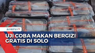 Gibran Pantau Uji Coba Makan Bergizi Gratis di Solo [upl. by Yklam]