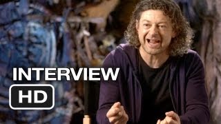 The Hobbit An Unexpected Journey  Andy Serkis Interview  Gollum 2012 HD [upl. by Akselaw]