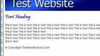 Dreamweaver Tutorial  3  Basic Text Formatting [upl. by Tsew723]