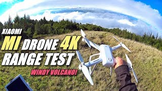 XIAOMI MI Drone 4K Windy Range Test  How far will it go [upl. by Alveta]