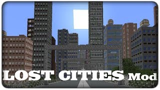 My TOP 5 City Styles  Minecraft Lost Cities Mod 112 Horizons 3 [upl. by Auoy382]