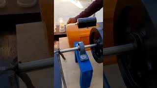 Flywheel Free Energy Generator experiment flywheel diy freeenergygenerator shorts [upl. by Anitteb]