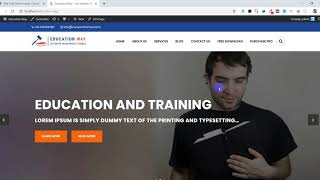 Education Way  Free Education WordPress Theme Demo Import and Customization [upl. by Constantin759]