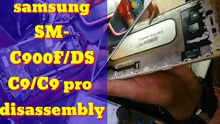 how to disassembly samsung C900f C9 pro [upl. by Eicart930]