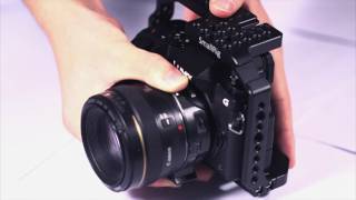 SMALLRIG Formfitting Cage for Panasonic G7 1779 [upl. by Sherline802]