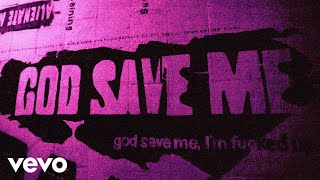 mgk  god save me Official Lyric Video [upl. by Elahcar813]