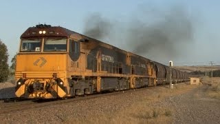 NSW Railways  Hunter Valley Australian Trains [upl. by Onurb250]