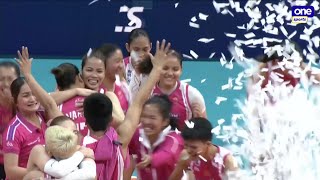 Alyssa Valdez delivers the championship point  2023 PVL AllFilipino Conference [upl. by Maurer506]