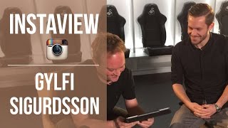 The Icelandic David Beckham Tubes Instaview with Gylfi Sigurdsson [upl. by Lussi]