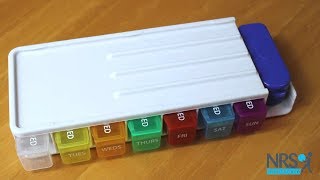 Weekly Pill Sorter And Organiser Review [upl. by Aneleiram]