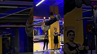 People reaction to Calisthenics in the GYM💀 respect freestyle motivation calisthenics gym [upl. by Lydnek]