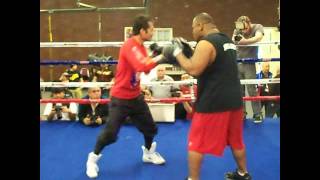 Nonito Donaire Training for Vazquez Jr 12812 Part 1 [upl. by Leunamne441]