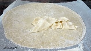 HAZ TU PROPIA PASTA FILO Y TE ASOMBRARÁS Receta marroquí [upl. by Powers312]