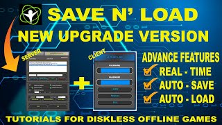 Save N Load for Diskless Setup Tutorials [upl. by Derrej241]