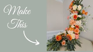 FLORAL ARRANGEMENT FOR LECTERN DECORATING IDEA FOR LECTERN WEDDINGS OR EVENT [upl. by Hackathorn]