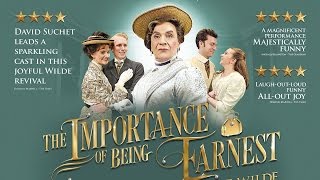 David Suchet Becomes Lady Bracknell The Importance of being Earnest Live in MoviesGorey [upl. by Evelc]