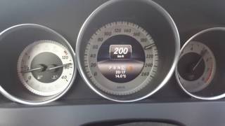 Mercedes c 250 cgi acceleration 0247kmh top speed [upl. by Eekcaj]