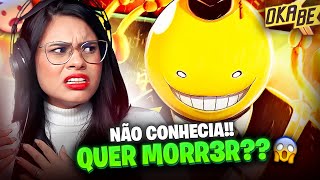 Koro Sensei Assassination Classroom  Aula De Assassinato  Okabe  REACT [upl. by Adnamahs]