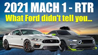 Buying 2021 Mustang Mach 1 or RTR Spec 5 Shelby News [upl. by Aniwde]