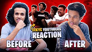 ഒരു മുടിവെട്ട് അപാരത😂 FFKYC youtubers Reaction After My HairCut [upl. by Arremat244]