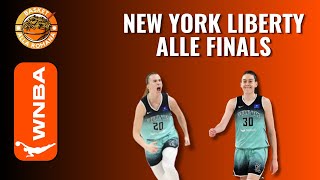 NEW YORK LIBERTY la vendetta è servita ACES ko e si torna alle FINALS  Gara 5 tra SUN e LYNX [upl. by Ahtenek]