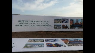 LIVE OGUN STATE FOUNDATION LAYING CEREMONY OF THE STATES INLAND DRY PORT [upl. by Enomas]