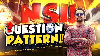 NSU Admission Test এ কি ধরণের Questions থাকে Updated 2024 [upl. by Oiceladni]