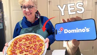 Can You Make Homemade Pizza Faster Than Dominos [upl. by Darrej306]