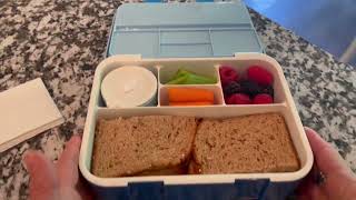 Lehoo Castle Bento Lunch Box for Kids with 5 Compartments Review [upl. by Jessamyn]