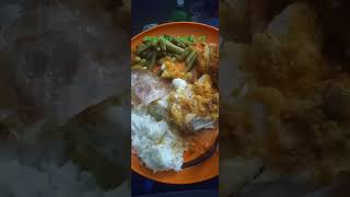 Big Boy Eats Chicken amp Rice With Green Beans [upl. by Eurydice]