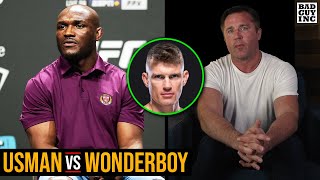 Kamaru Usman open to fighting Stephen ‘Wonderboy’ Thompson next… [upl. by Queen]