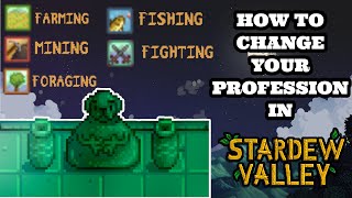 How To Change Your Profession In Stardew Valley Shorts [upl. by Sada]