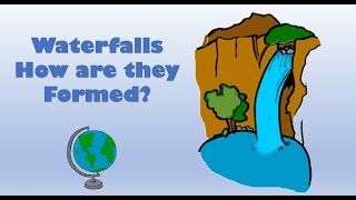 How a Waterfall is formed  labelled diagram and explanation [upl. by Meehan]