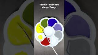 Guess the last color mixed colormixing asmr satisfying trending shorts youtubeshorts [upl. by Neal]