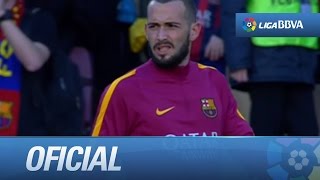 Aleix Vidal debuta en LaLiga con el FC Barcelona [upl. by Liss]