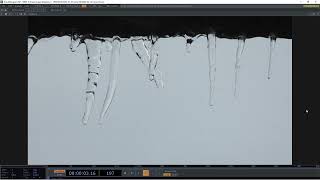 Melting icicles creating gong sounds in Touch Designer [upl. by Nodlew]