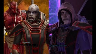 SWTOR Voss Bonus Series  Empire  Sith Inquisitor  ♀️ Female Rattataki  🔴 Dark Side [upl. by Eahsel]