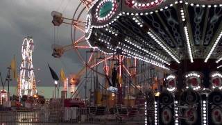 OHIO STATE FAIR 2011 Friday night storm [upl. by Sirama658]