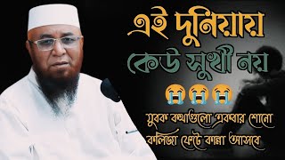 এই দুনিয়ায় কেউ সুখী নয় Mufti Nazrul Islam Kasemi Waz 2024 মুফতি নজরুল ইসলাম কাসেমী [upl. by Ziguard166]