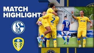 Highlights  FC Schalke 04 v Leeds United [upl. by Gnouhk]