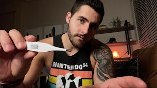 ASMR Boyfriend Takes Care Of You While Youre Sick  Personal Attention Boyfriend Roleplay [upl. by Grannias]