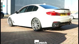 BMW G30 540i Remus Sound  LOUD  Motech Performance [upl. by Carnahan]