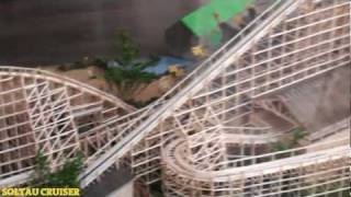 Modell der neuen Achterbahn 2012 quotWodanquot im EuropaPark Rust full HD [upl. by Eeloj]