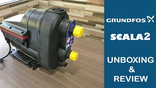 Grundfos Scala2 Unboxing and Review English   Intelligent Pressure Pump  Constant Pressure [upl. by Rendrag897]