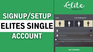 EliteSingles Dating Elite Singles Account Sign Up 2024  elitesinglescom [upl. by Haldas962]